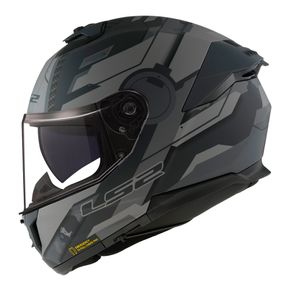 Capacete LS2 FF808 Stream 2 Shadow Matt Titanium Grey 1